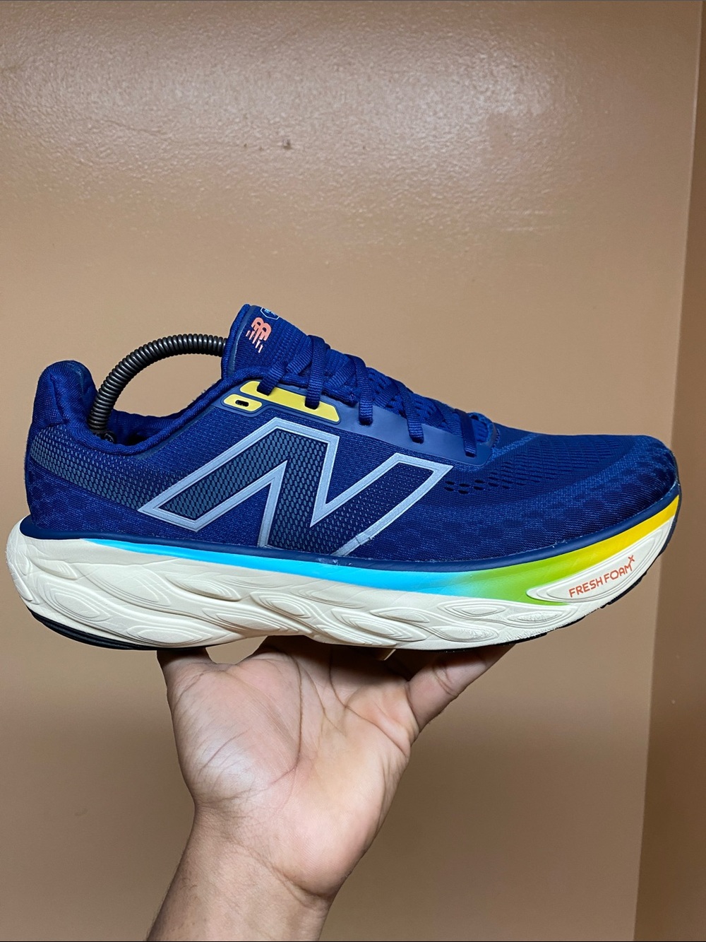 New Balance Fresh Foam X 1080v14 Men’s Running Sneakers "Inkwell Ginger Lemon" - Picture 4 of 17